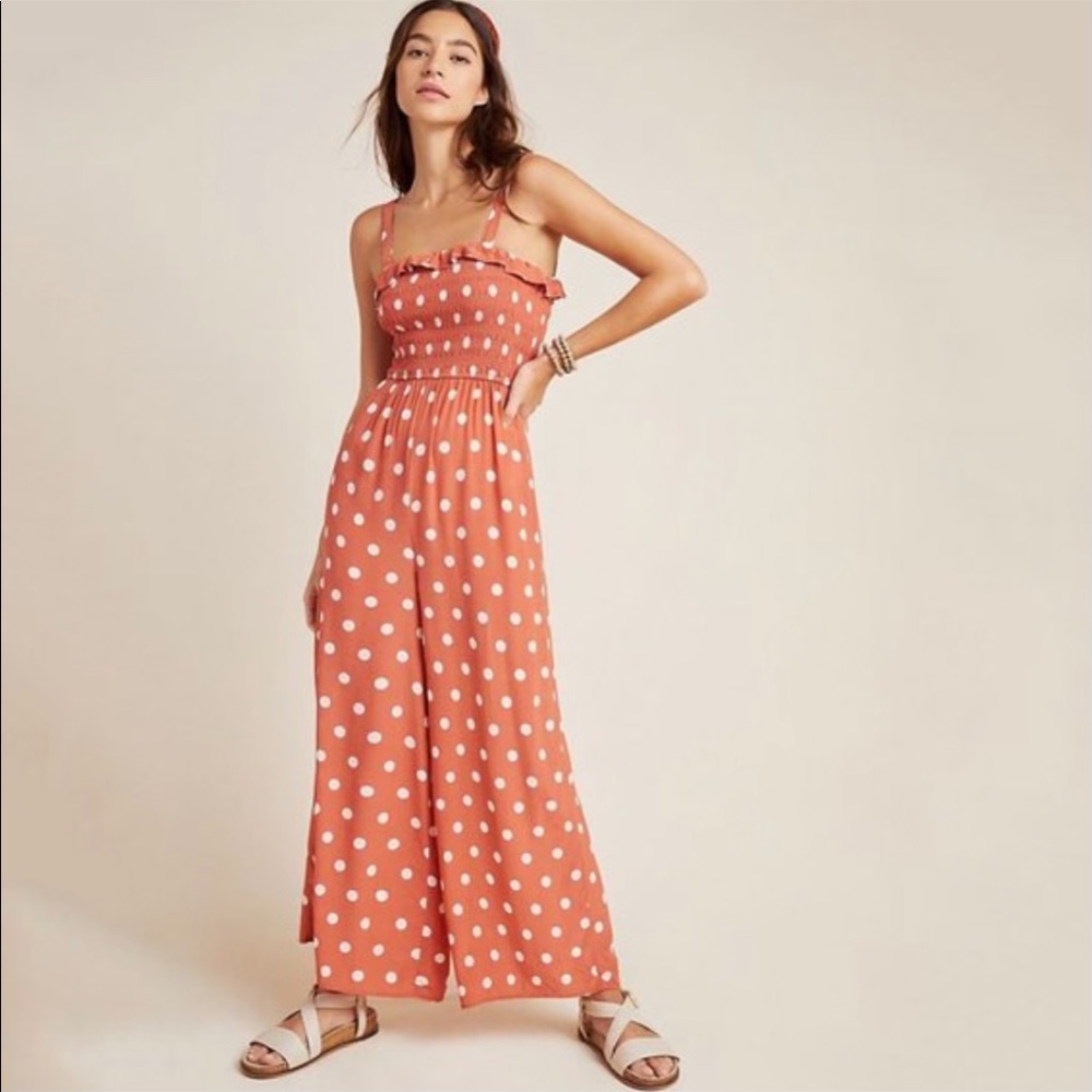 Polka dot jumpsuit